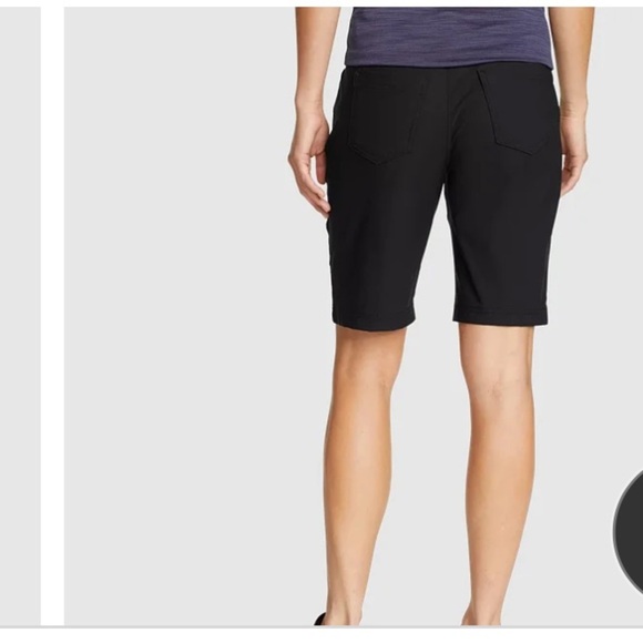 Eddie Bauer Adventurer Bermuda Shorts Navy Blue size 8. Golf, Athleisure Casual - Picture 3 of 14